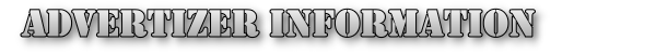 Advertiser Information
